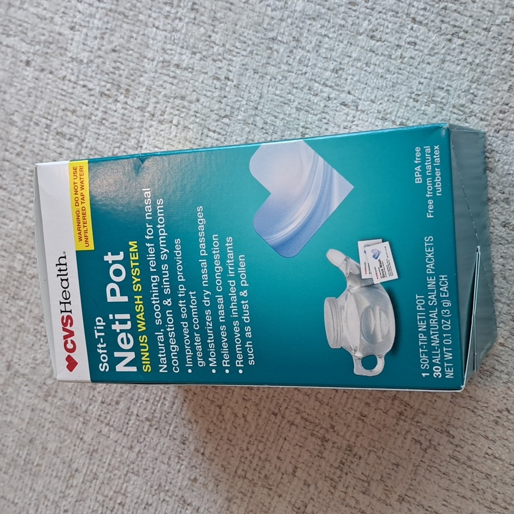 CVS Health Sinus Nose Wash System NEW